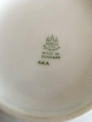 Bing & Grøndahl Wagner Skål No 44A. Vinrød og Guld Bord.