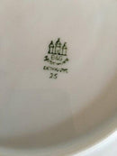 Bing & Grøndahl Wagner Spisetallerken No 25 Vinrød og Guld Bord