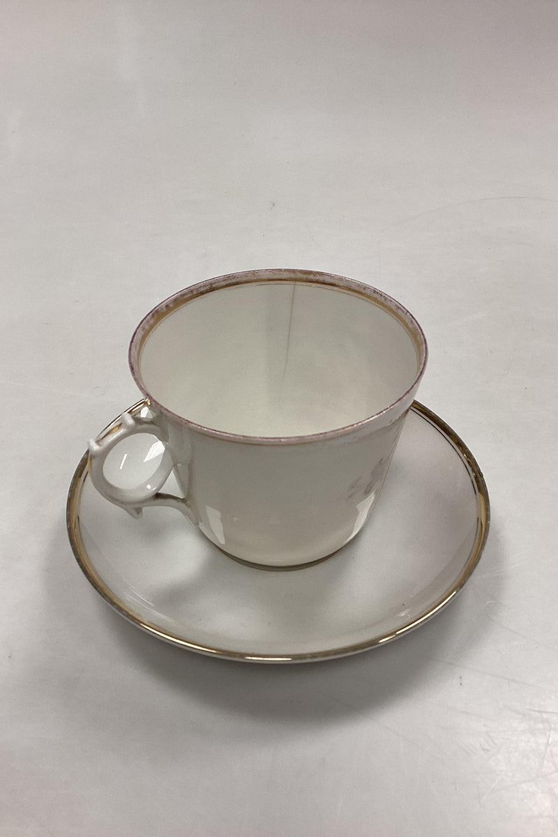 Bing og Grøndahl Antik Kaffekop med KPM Underkop