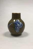 Bing og Grøndahl Art Nouveau  Unika vase med sommerfugle