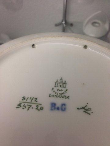 ビング＆グロンダール アールヌーヴォー ビーチモチーフのウェイトプレート No 8142/357-20