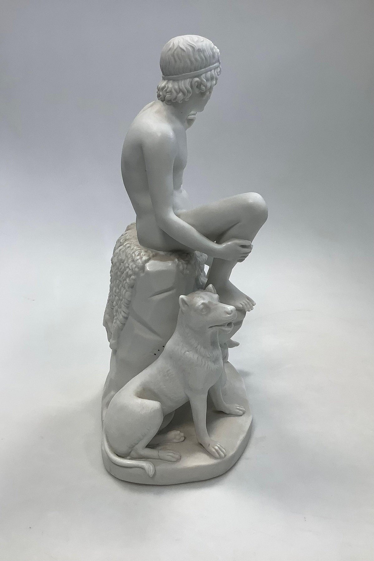 ビング＆グロンダール バーテル・ソーバルセン 羊飼いの少年 フィギュリン