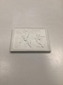 Bing and Grondahl Bisquit Cupid with a swan and boys picking fruit (summer).