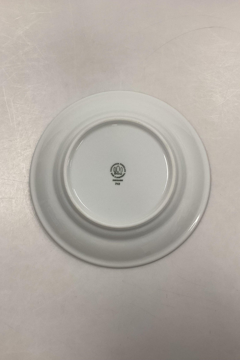 Bing og Grøndahl Blå Tone Hotel med logo Frokosttallerken No. 712