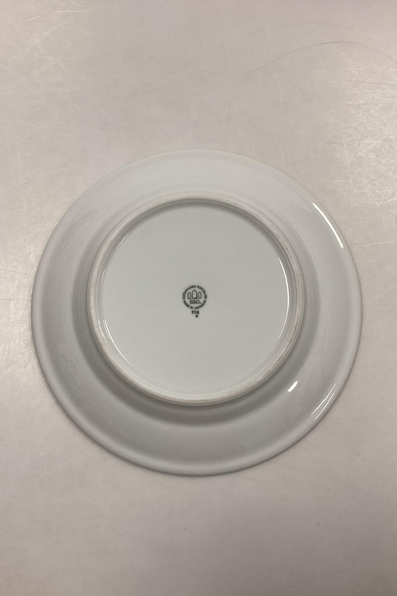 Bing og Grøndahl Blå Tone Hotel med logo Middagstallerken No. 716