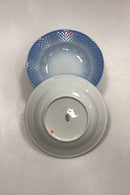 Bing and Grondahl Blue Tone Hotel Large Deep Plate No. 714/1008 - CHIPPED