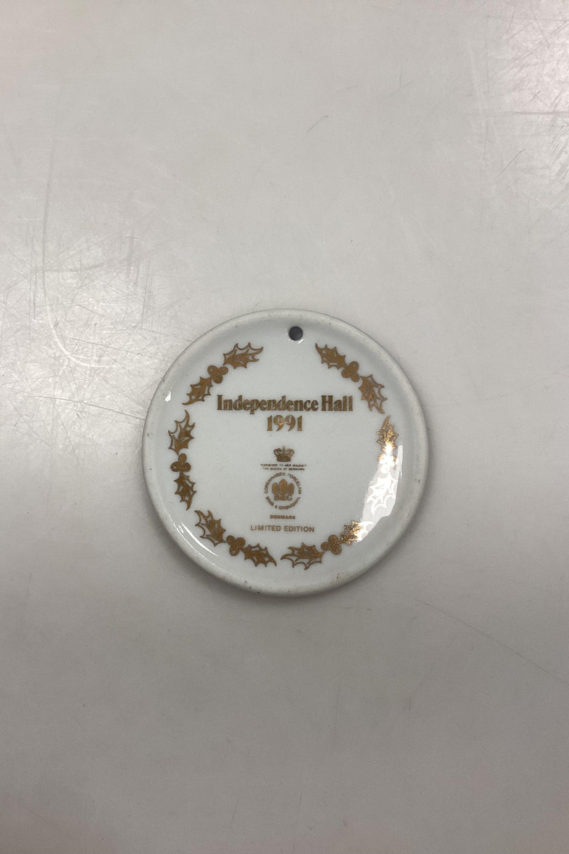 Bing og Grøndahl Christmas in America Ornament 1991