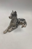Bing og Grøndahl Figur af Stor Grand Danois Hund No 1773
