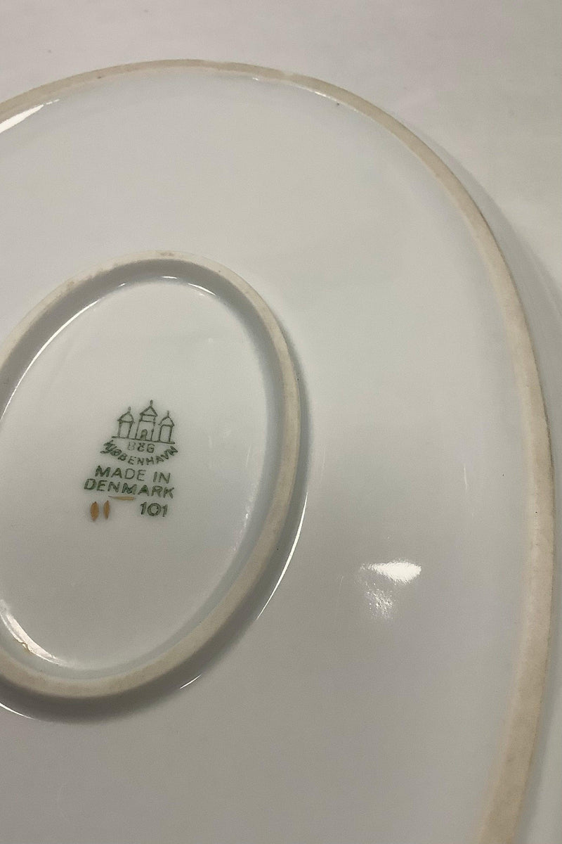 Bing og Grøndahl Hasselnød Ovalt Fad No 101