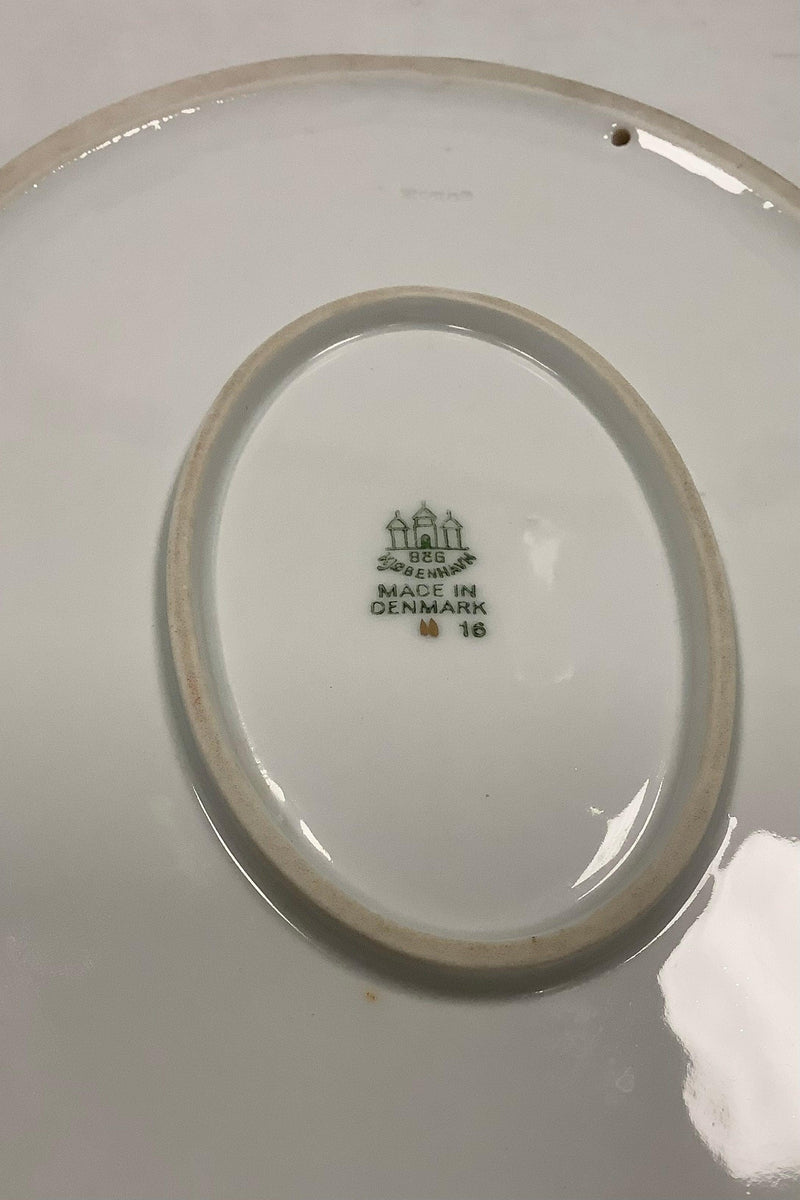 Bing og Grøndahl Hasselnød Ovalt Fad No 16