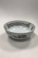 Bing og Grøndahl Jubilæumsskål Københavns Kommune  Måler 26,5cm x 10,5cm ( 10.43 inch x 4.13 inch )