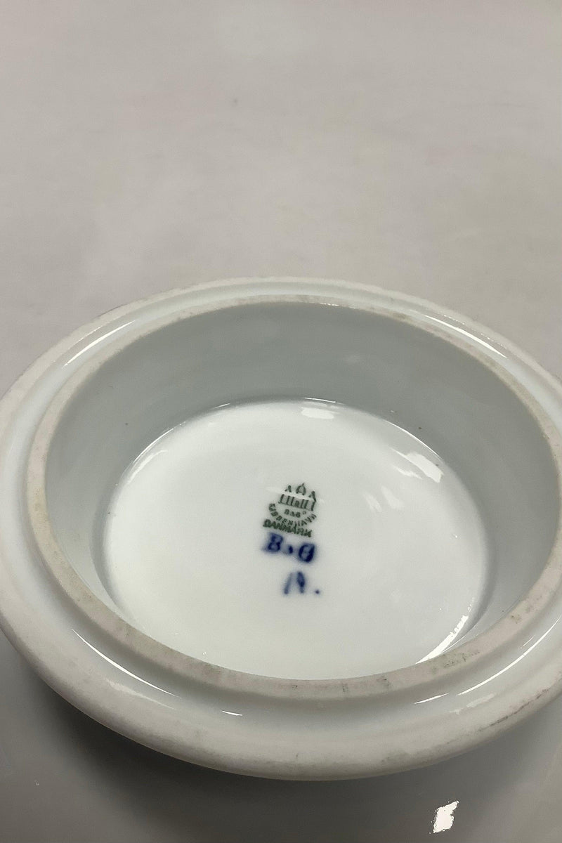 Bing og Grøndahl Jubilæumsstel / Blå Nellike Skål på Fod