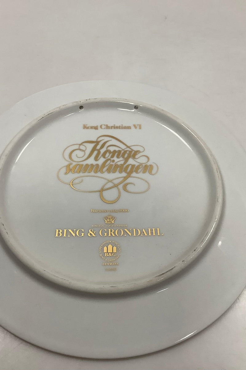 Bing og Grøndahl Platte fra Kongesamlingen, Kong Christian VI No 11410