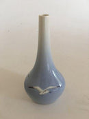 Bing and Grondahl Triangular Art Nouveau Vase with Seagulls No 1714759