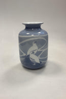 Bing og Grøndahl Vase med Fjeldryper fra Grønland No. 720/5463