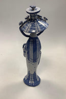 Bjørn Wiinblad Figur fra De fire Årstider, Efterår M22. Signeret i 1972