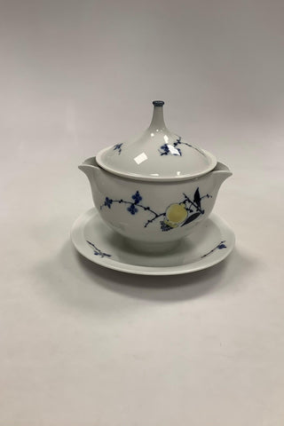 Royal Copenhagen Rimmon Johannes Hedegaard Sovseskål med låg No 14802