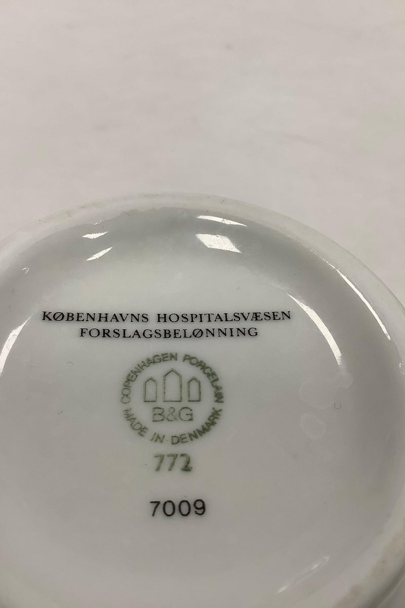 Bing og Grøndahl Krus Københavns Hospitalsvæsen Forslagsbelønning No. 772