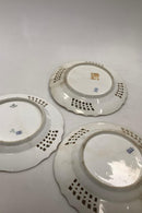 Royal Copenhagen Sächsische Blume durchbrochener Teller Nr. 1638