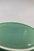 Royal Copenhagen Ursula oval Skål i Lysegrøn No 576