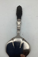 Cohr Serveringsske i Sølv og Træ