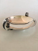 COHR Silver Bowl with Handles in Art Deco Style.