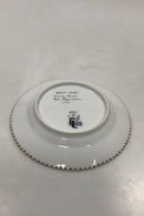 Royal Copenhagen Privatmalet Flora Danica Kagetallerken No 3552