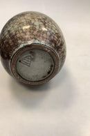 Michael Andersen og Søn Lampe i Stentøj med rød glasur