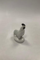 Royal Copenhagen Figur af Hane i mat glasur No. 1128
