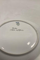 Royal Copenhagen Privat gemalt Flora Danica Fisch Teller Nr 3549