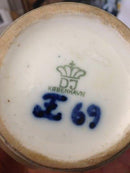 Dahl Jensen Royal Copenhagen Jugendstil-Vase aus Kristallglasur von Frederik Ludvigsen Nr. 69