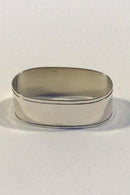 Danish Silver Napkin Ring with flower