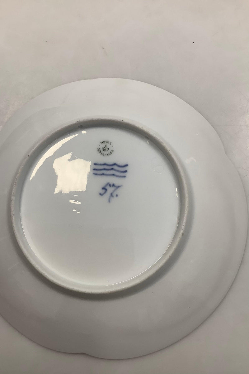 Royal Copenhagen Mindeplatte fra 1898 RC-CM18 med guld