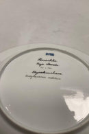 Royal Copenhagen Privatmalet Flora Danica Fisketallerken No 3549