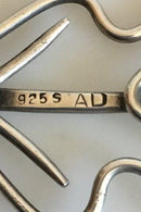 ドラッグステッドモダンブローチ スターリングシルバー