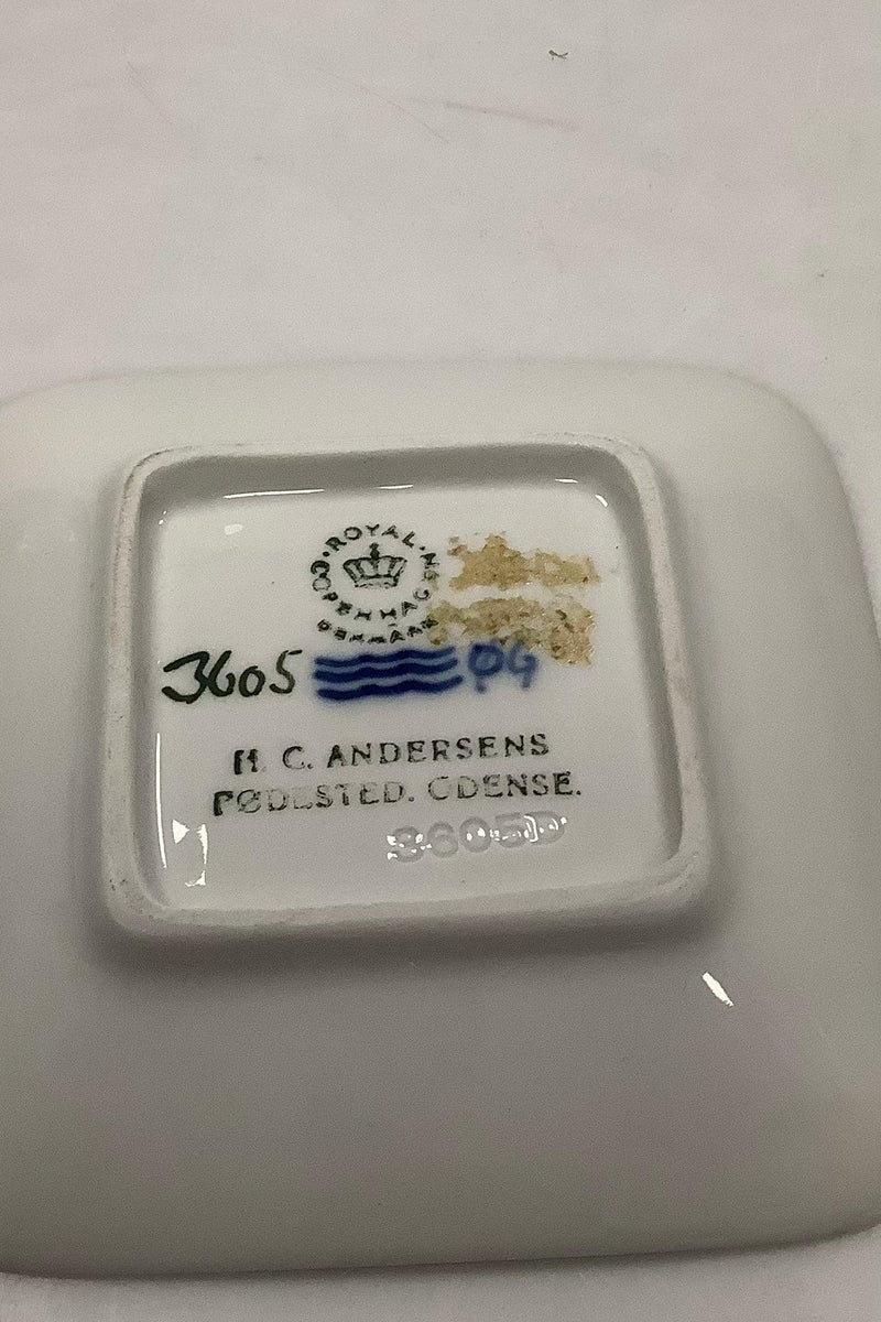 Royal Copenhagen Skål og askebæger No. 3605 - H.C. Andersens Fødested, Odense