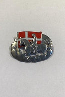 Erik Magnussen Sølv Brochemedalje "Der rider en konge"