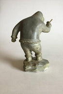 Eskimo, Figur af fedtsten. Ben Abbott, Canada
