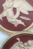 Ipsen Terrakotta-Teller Tag und Nacht Bertel Thorvaldsen Nr. 392