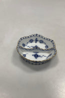 Royal Copenhagen Blue Fluted Full Lace with Gold Assiet No 1137