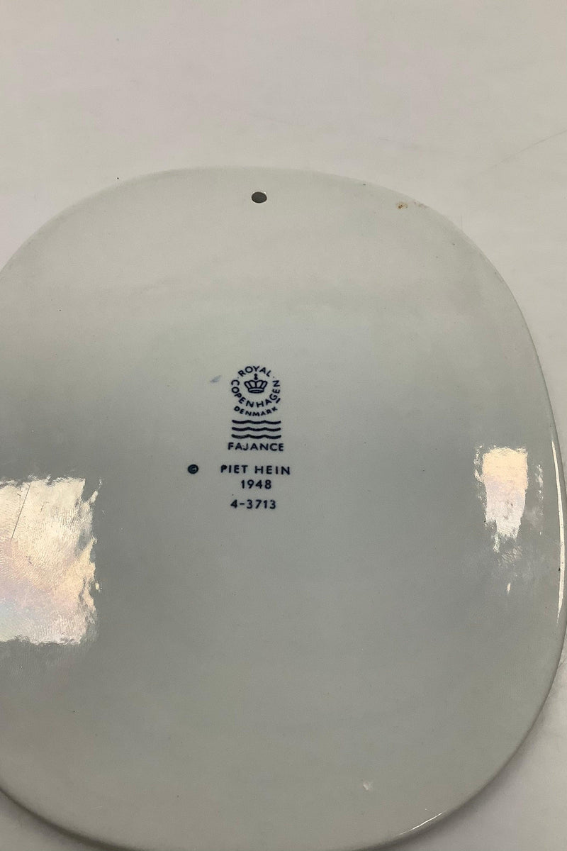 Royal Copenhagen Piet Hein Gruk Platte 1948