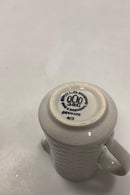 Bing og Grøndahl/Kronjyden Stentøj Hvid Cordial Flødekande No 303