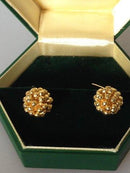 Flora Danica Manchetknapper sterling sølg og guld