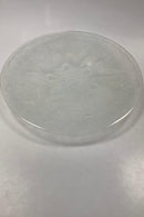 Fransk Kunstglas fad af Pierre d'Avesn med svaler