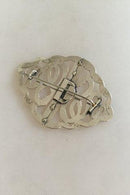 Vintage Silber Gürtelschnalle in Brosche gemacht