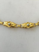 Georg Jensen 18K Gold Halskette mit Perle Nr. 251