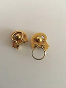 Georg Jensen 18K Gold Ohrringe Nr. 339