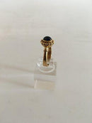 ジョージ ジェンセン 18K ゴールド リング No 81 ブルーサファイア