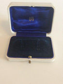 Georg Jensen Box für Ohrringe oder Manschettenknöpfe. Sehr selten.