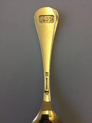 Georg Jensen Annual Spoon 1977 in gilded Sterling Silver